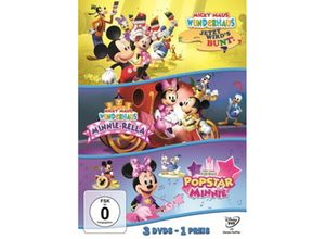 8717418541880 - Micky Maus Wunderhaus - Jetzt wirds bunt!   Minnie Rella   Popstar Minnie (DVD)