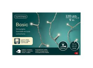 8717427546470 - Led Lichterkette Basic 900 cm 120 Lichter warmweiß - Lumineo