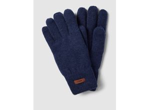 8717457528484 - Handschuhe aus Lammwolle mit Label-Detail Modell HAAKON