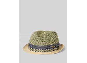 8717457900051 - Strohhut mit Label-Detail Modell FLUORIET HAT 8717457900051 - Strohhut mit Label-Detail Modell FLUORIET HAT