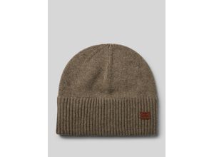 8717457926181 - Beanie mit Label-Applikation Modell LACKE