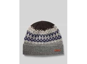 8717457991974 - Beanie mit Label-Detail Modell Gregory