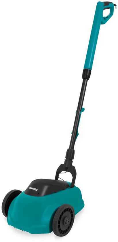 8717479111763 - Mini-Elektrorasenmäher - 350W - 22 cm - Mähen und Mulchen in einem - Drei einstellbare Schnitthöhen 30mm 40mm 50mm - Inkl Reinigungswerkzeug