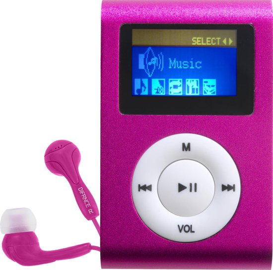 8717524703776 - MP855 - MP3-Player - 4 GB - Rosa