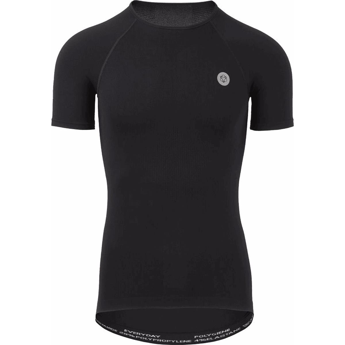 8717565571570 - Unisex Unterhemd Schwarz XS Atmungsaktiv Kurzarm - Komfort und Funktionalität