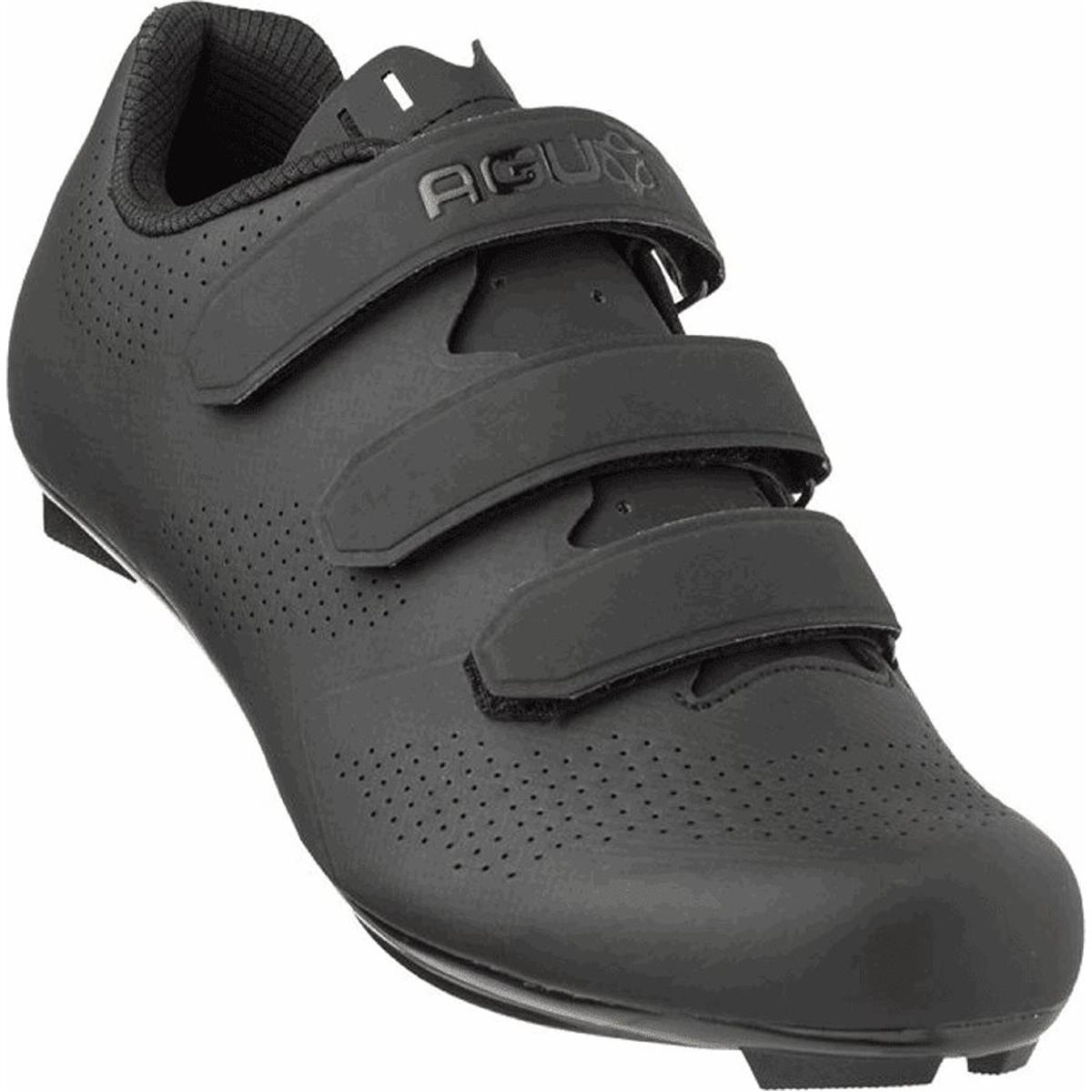 8717565631052 - Road R410 Unisex Schuhe Schwarz Nylonsohle Klettverschluss Größe 39