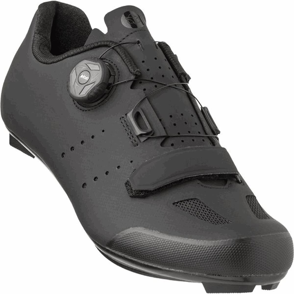 8717565631151 - ROAD R610 Unisex Schuhe Schwarz mit Nylonsohle und Atop-Verschluss Größe 40