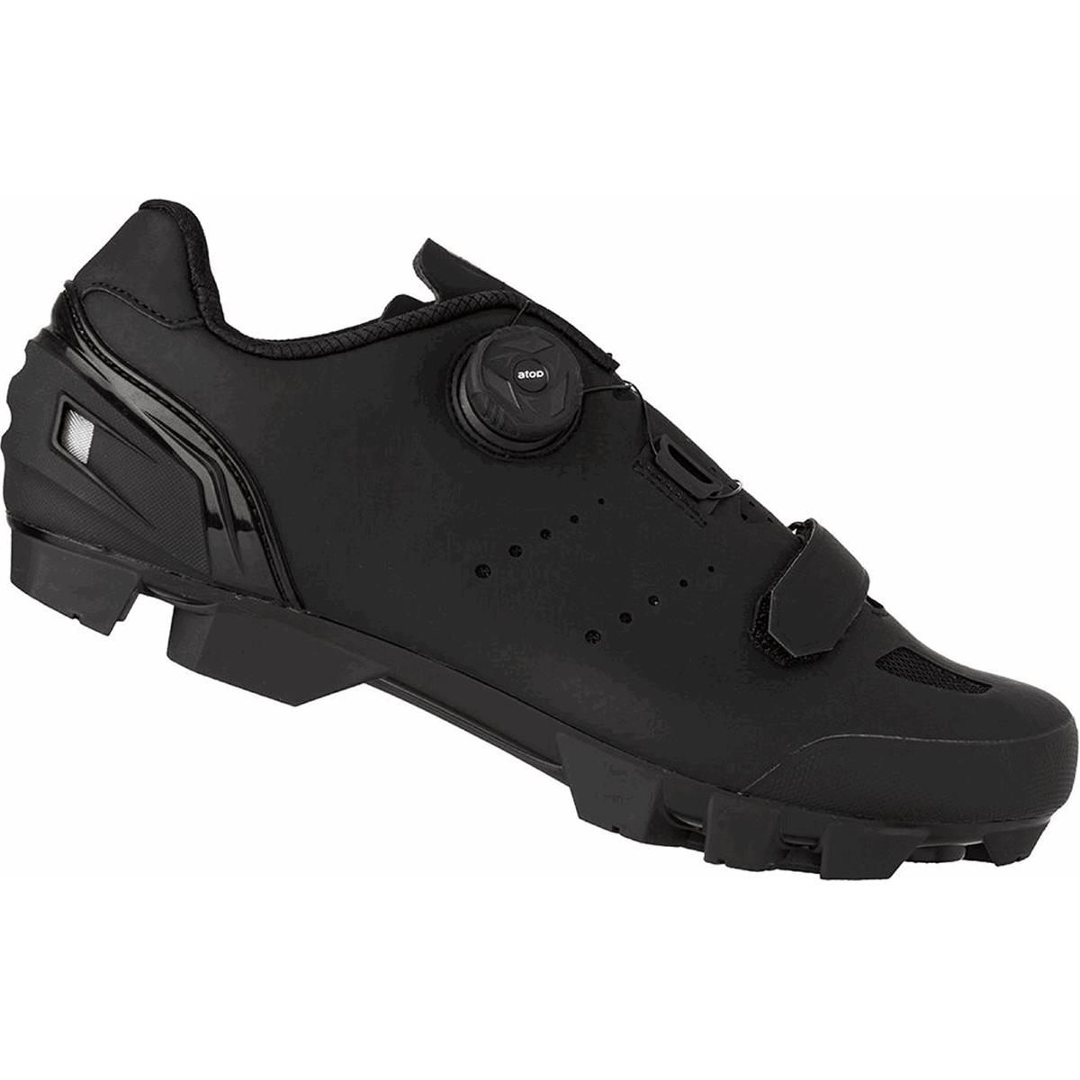 8717565631410 - MTB Schuhe M610 Unisex Schwarz mit Nylonsohle und Atop-Verschluss - Größe 39