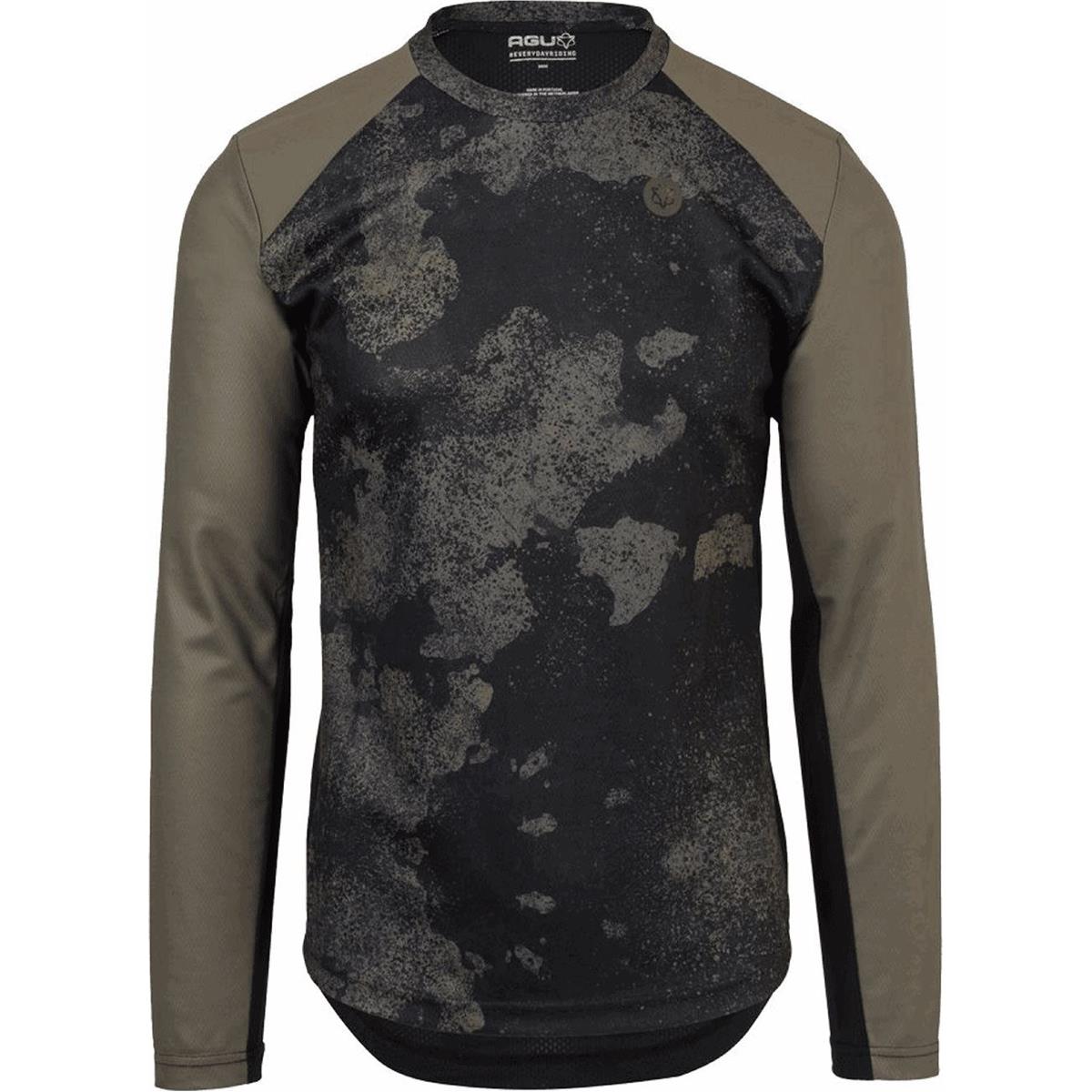 8717565632158 - AGU MTB Herren Langarmshirt Dunkelgrün - Größe M