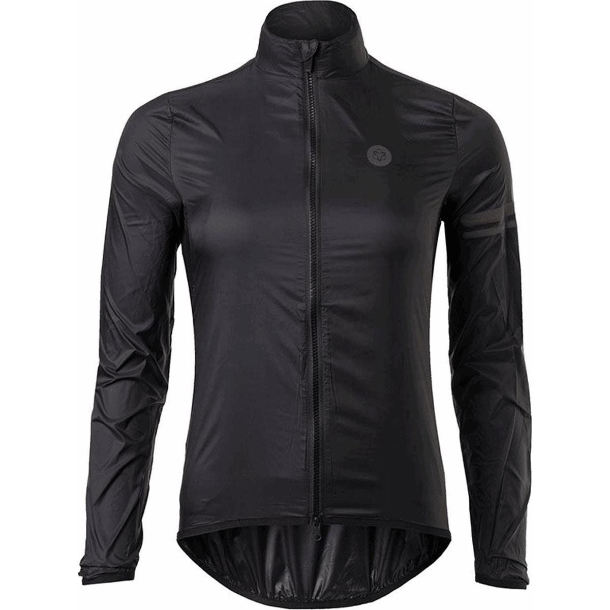 8717565662902 - Damen Sportjacke WIND II Schwarz XS - Wasserabweisend Winddicht und Atmungsaktiv