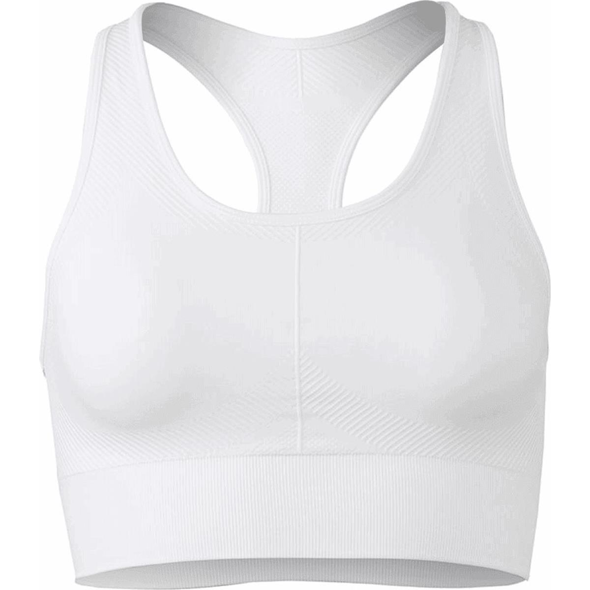 8717565696341 - Top Sportbra Summerday Damen Weiß S-M - Atmungsaktiv und Bequem für Sportaktivitäten