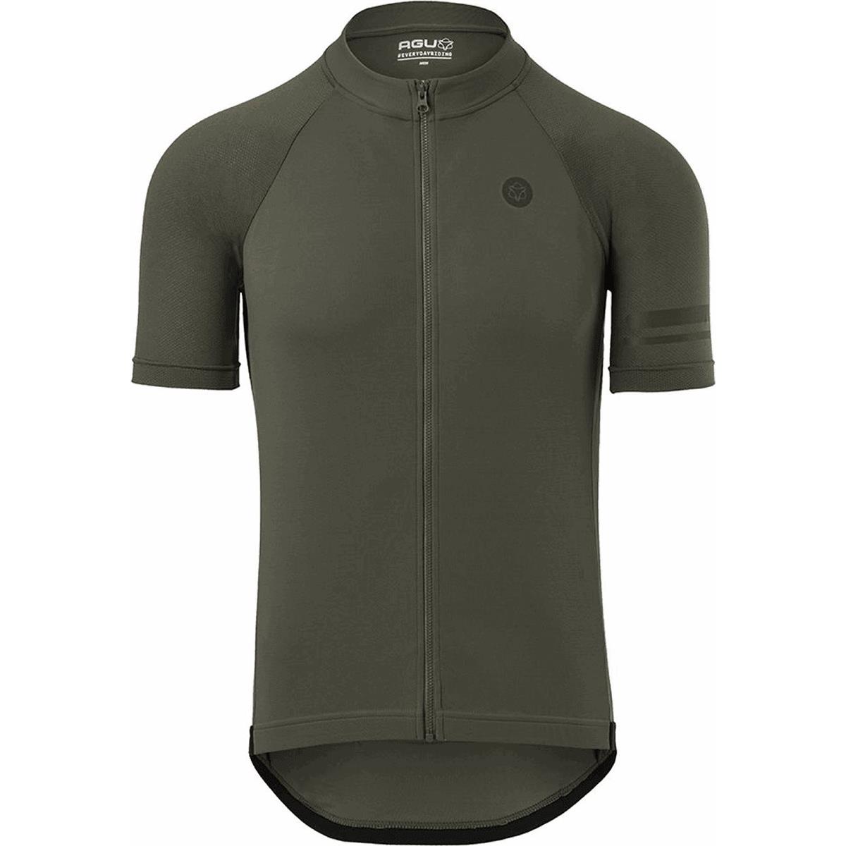 8717565716414 - Herren T-Shirt Army Green Kurzarm Regular Fit aus Polyester Größe M 8717565716414 - Herren T-Shirt Army Green Kurzarm Regular Fit aus Polyester Größe M