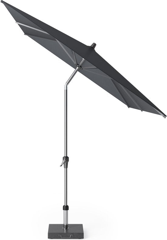 8717591778363 - Sun & Shade - Mittelmast-Sonnenschirm - Riva - 300x200cm - Anthrazit - Neigbar - Easy-up Drehsystem - 96% UV-Schutz