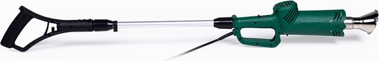 8717774696521 - QLT 3-in-1 Elektrischer Unkrautbrenner - Unkrautentferner - Aufsätze für Grillanzünder und Farbbrenner - Unkrautvernichter bis zu 650°C - Ohne Räder