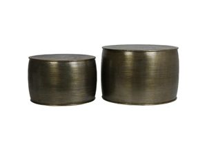 8717807254841 - Light and Living beistelltisch - bambus - metall - 6730618 - Bambus