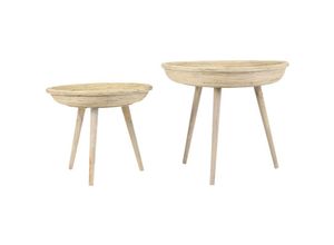 8717807315542 - Light and Living beistelltisch - schiefer - holz - 6760684 - Schiefer