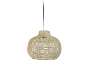 8717807643997 - Hängelamp - papier - rattan - 2960330 - Papier - Light And Living