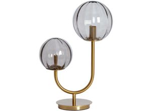 8717807696948 - Light and Living tischlamp - textil - glas - 1872127 - Textil