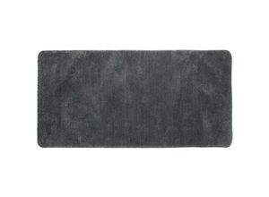 8717821124755 - Angora Badematte 70x140 cm Polyester Dunkelgrau - grau - Sealskin