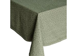 8717823831545 - Tischdecke LAURA ASHLEY Wild Clematis mit Blumenmotiv Tischdecken Gr B L 140 cm x 240 cm 1 St rechteckig grün Tischdecken