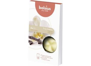 8717847139108 - Bolsius - Aromatic Wax Melts Vanille 6er Pack Duftwachs Schmelzblüten