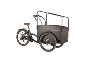 8717853997020 - Cargo E-Bike Journey schwarz-braun 250W 36V 13 Ah Li-Ion-Akku 7 Gänge