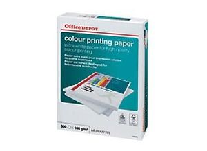 8717868009282 - Colour Printing DIN A4 Druckerpapier Weiß 100 g m2 Glatt 500 Blatt