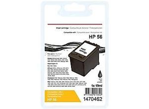 8717868013340 - 56 Kompatibel HP Tintenpatrone C6656A Schwarz