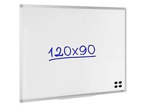 8717868034925 - wandmontierbares magnetisches Whiteboard Emaille Superior 120 x 90 cm