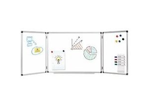 8717868034994 - Faltbares Whiteboard Stahl Magnetisch 90 x 60 cm