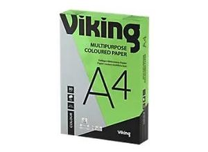 8717868046089 - Viking DIN A4 Farbiges Papier Grün 80 g m2 500 Blatt