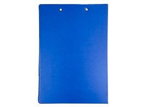 8717868046829 - Klemmbrettmappe DIN A4 Foolscap PVC (Polyvinylchlorid) Blau Hoch