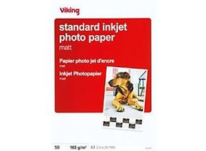 8717868053889 - Inkjet Everyday Fotopapier Matt DIN A4 165 g m2 Weiß 50 Blatt