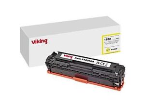 8717868105014 - Viking 128A Kompatibel HP Tonerkartusche CE322A Gelb