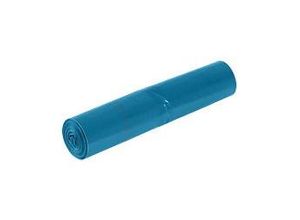 8717868125098 - Müllsäcke 180 L Zugband Blau LDPE (Polyethylen niedriger Dichte) 60 Mikron 5 Rollen à 10 Stück