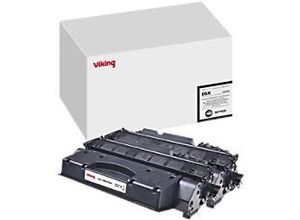 8717868133611 - Viking 05X Kompatibel HP Tonerkartusche CE505XD Schwarz Duopack 2 Stück