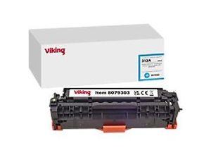 8717868153541 - Viking 312A Kompatibel HP Tonerkartusche CF381A Cyan