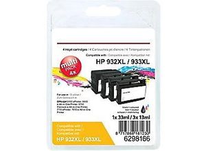 8717868181230 - Viking 932XL   933XL Kompatibel HP Tintenpatrone C2P42AE Schwarz Cyan Magenta Gelb Multipack 4 Stück