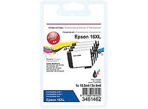 8717868181452 - 16XL Kompatibel Epson Tintenpatrone C13T16364012 Schwarz Cyan Magenta Gelb Multipack 4 Stück