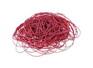 8717868184699 - Gummibänder 120 x 15 mm Ø 80 mm Rot 500 g