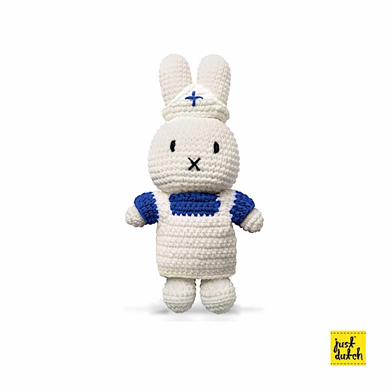 8717953272249 - Kuscheltier miffy Krankenschwester Just Dutch