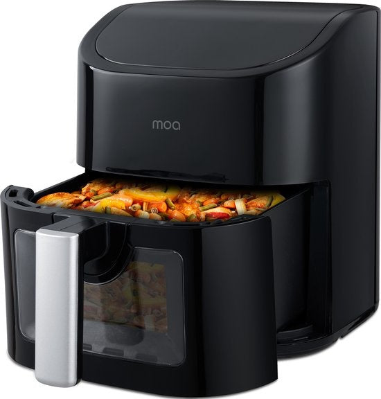 8718001913855 - Airfryer - PerfectFry - 45L - Heißluftfritteuse - Mit Sichtfenster - 1600W - Schwarz - PFS5