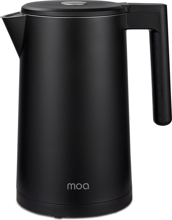 8718001914968 - Wasserkocher 17 Liter - Modern - Edelstahl - BPA-frei - Elektrisch - Temperaturregelung - Warmhaltefunktion - Schwarz - EK6B