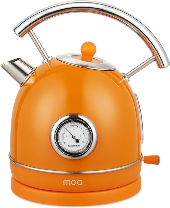 8718001915514 - Wasserkocher Retro - 18L - Retro - 2200W - Edelstahl - Orange