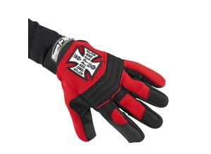 8718164866982 - Handschuhe Riding Schwarz-Rot