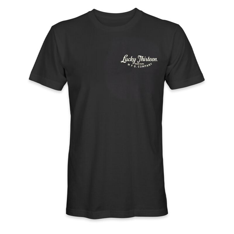 8718164867644 - L13 Something Righteous Tee Black T-Shirt schwarz in S