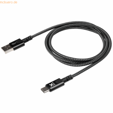 8718182274875 - Xtorm Original USB to USB-C cable (1m) Black