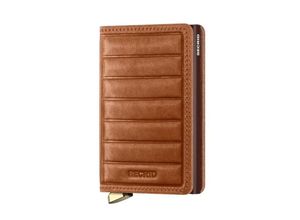 8718215284369 - SECRID Slimwallet Premium Emboss Lines-cognac