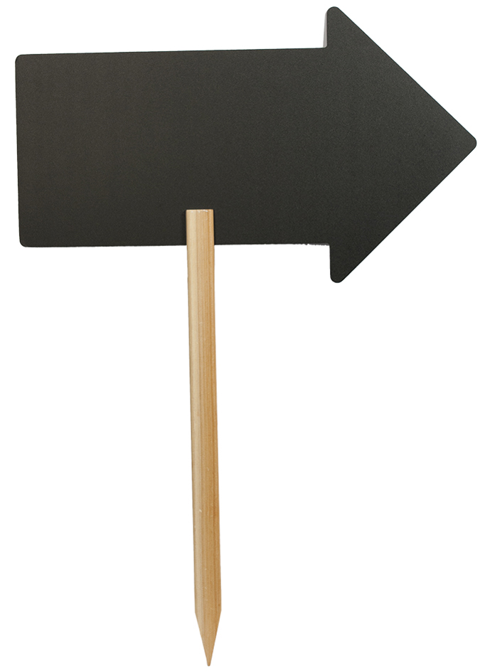 8718226499264 - Hinweisschild SILHOUETTE Pfeil