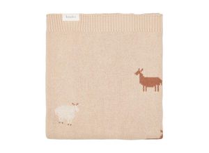 8718276211113 - Koeka Goat Valley Kinderbettdecke aus Baumwolle 90 x 75 cm